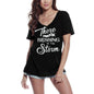 ULTRABASIC Women's T-Shirt There is a Blessing in the Storm - Short Sleeve Tee Shirt Tops