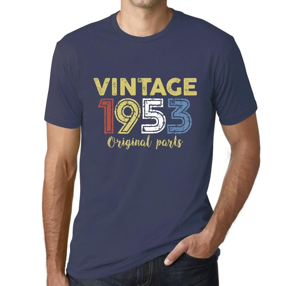 ULTRABASIC - Graphic Printed Men's Vintage 1953 T-Shirt Denim - Ultrabasic