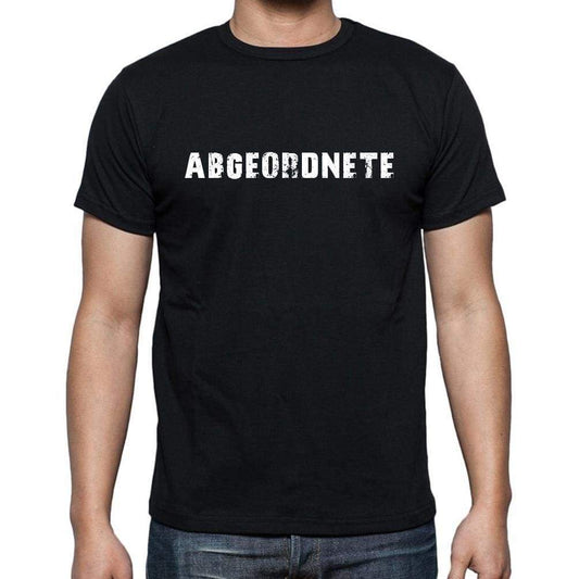 Abgeordnete Mens Short Sleeve Round Neck T-Shirt - Casual