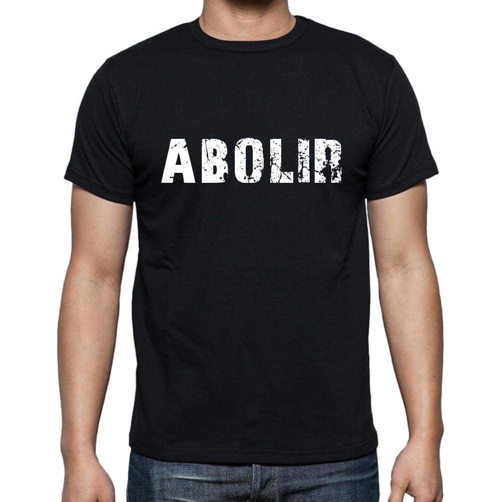 Abolir French Dictionary Mens Short Sleeve Round Neck T-Shirt 00009 - Casual