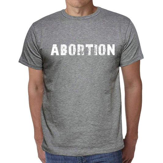 Abortion Mens Short Sleeve Round Neck T-Shirt 00035 - Casual