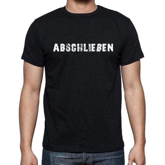 Abschlieen Mens Short Sleeve Round Neck T-Shirt - Casual