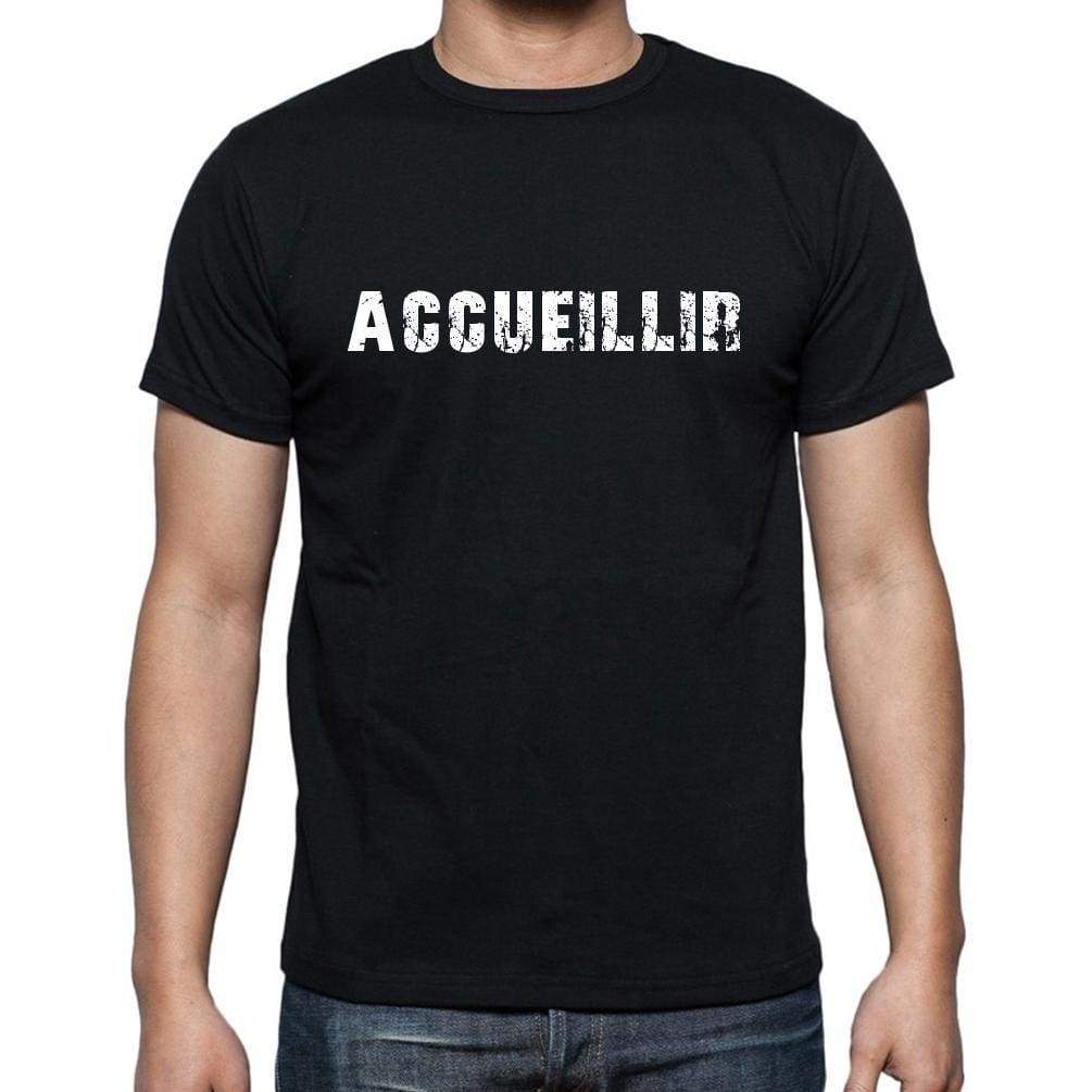 Accueillir French Dictionary Mens Short Sleeve Round Neck T-Shirt 00009 - Casual