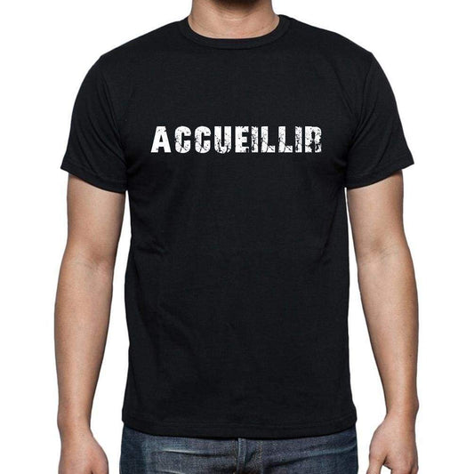 Accueillir French Dictionary Mens Short Sleeve Round Neck T-Shirt 00009 - Casual