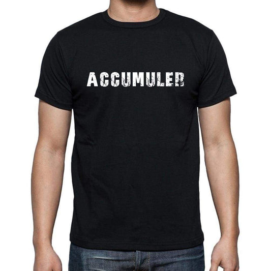 Accumuler French Dictionary Mens Short Sleeve Round Neck T-Shirt 00009 - Casual