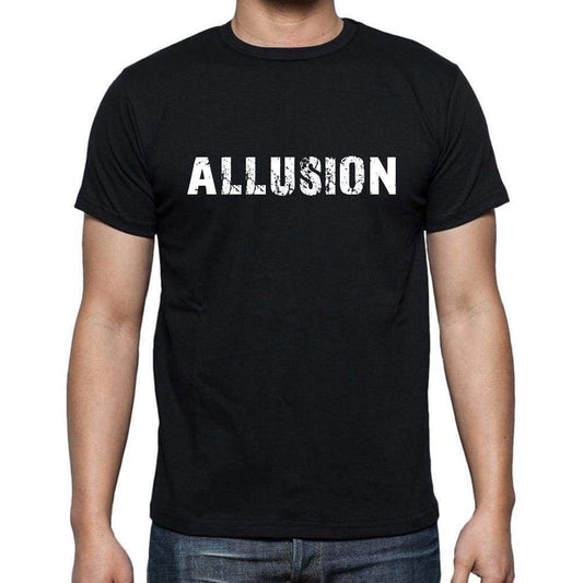 Allusion French Dictionary Mens Short Sleeve Round Neck T-Shirt 00009 - Casual