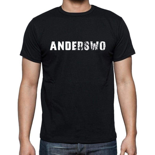 Anderswo Mens Short Sleeve Round Neck T-Shirt - Casual