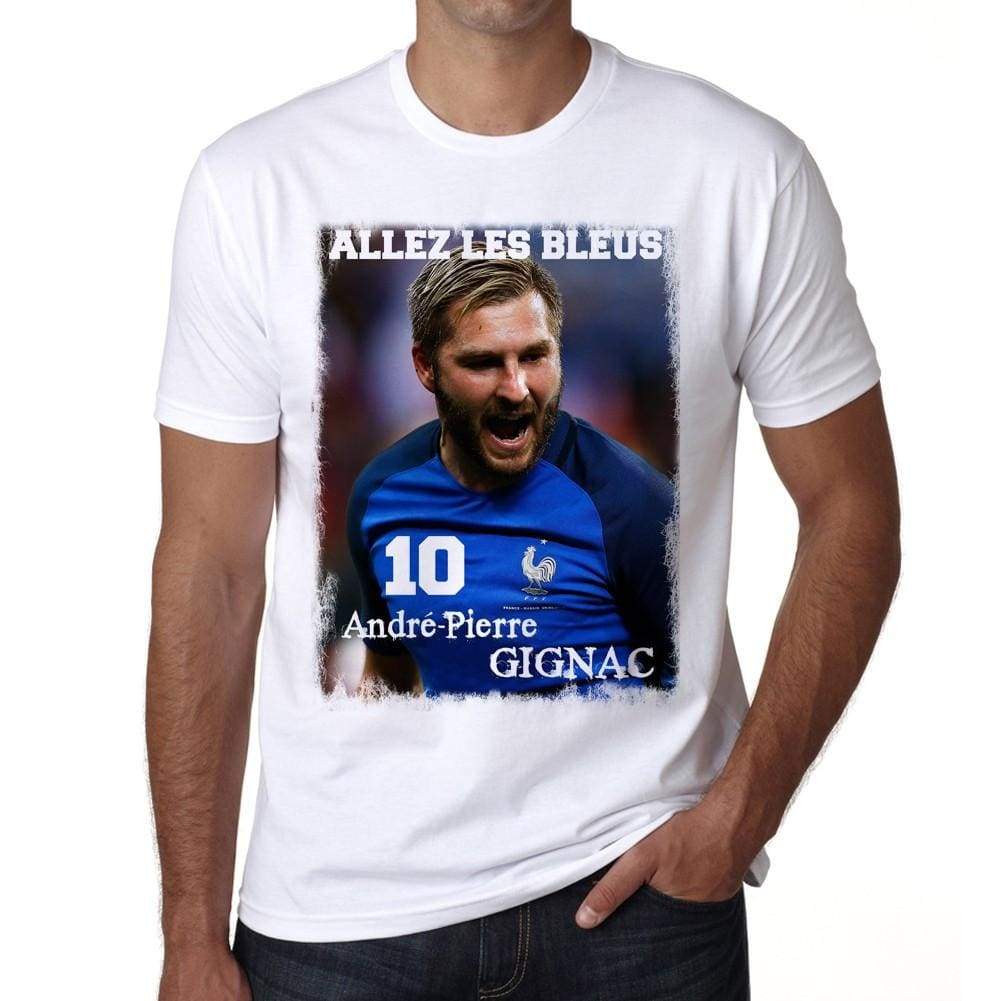 André-Pierre Gignac France Les Bleus T-Shirt Euro 2016 Tshirt Mens White Tee 100% Cotton 00184