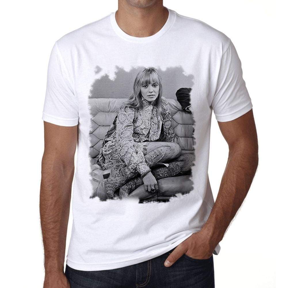 Anita Pallenberg Mens T shirt White Birthday Gift 00515 - Lillian