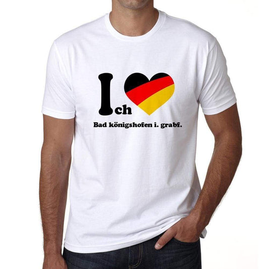 Bad Königshofen I. Grabf. Mens Short Sleeve Round Neck T-Shirt 00005 - Casual