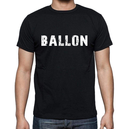 Ballon French Dictionary Mens Short Sleeve Round Neck T-Shirt 00009 - Casual