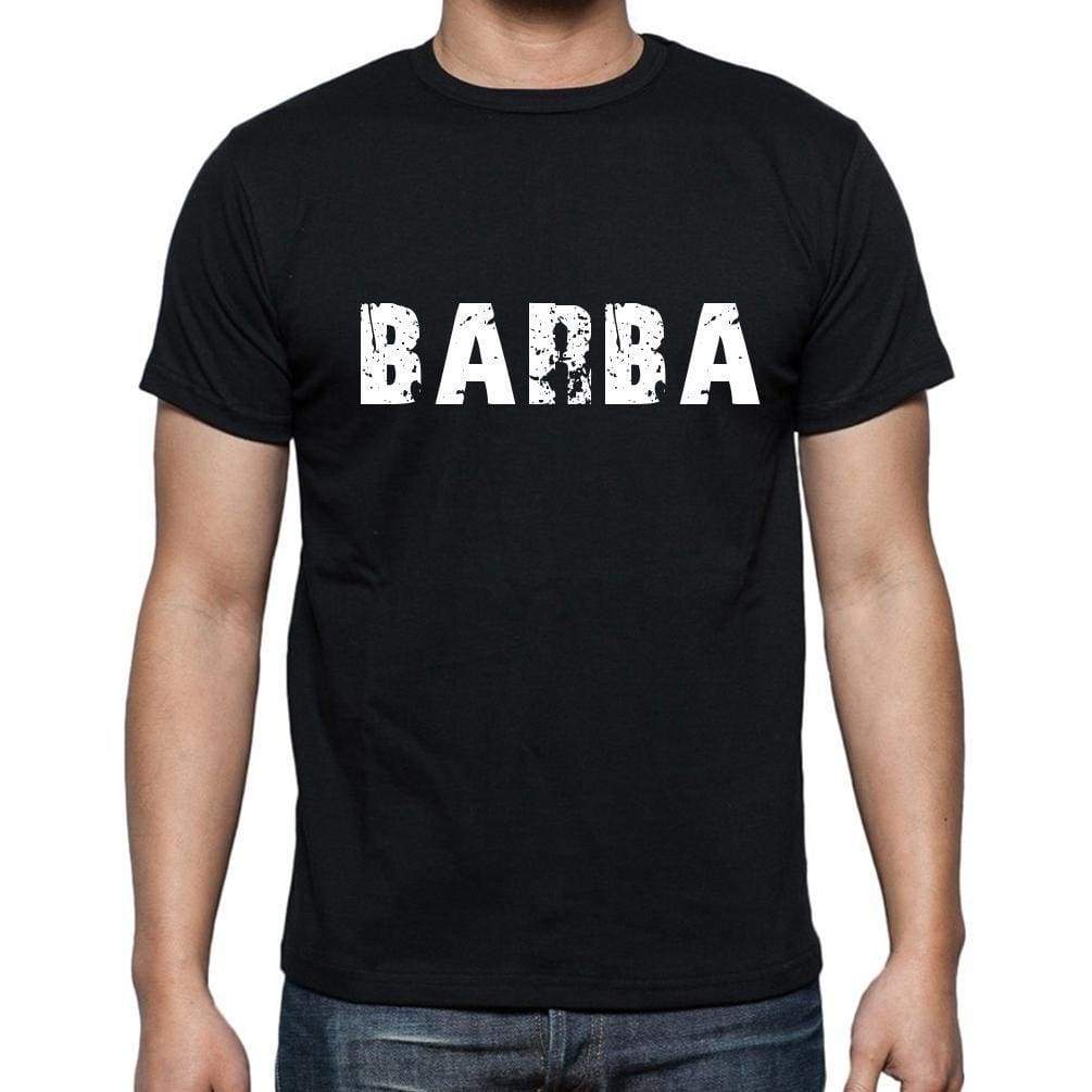 Barba Mens Short Sleeve Round Neck T-Shirt - Casual