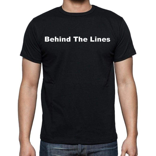Behind The Lines Mens Short Sleeve Round Neck T-Shirt - Casual