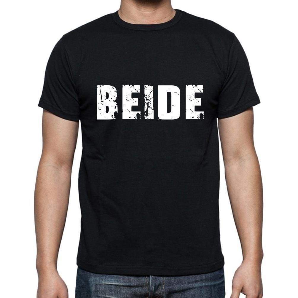 Beide Mens Short Sleeve Round Neck T-Shirt - Casual