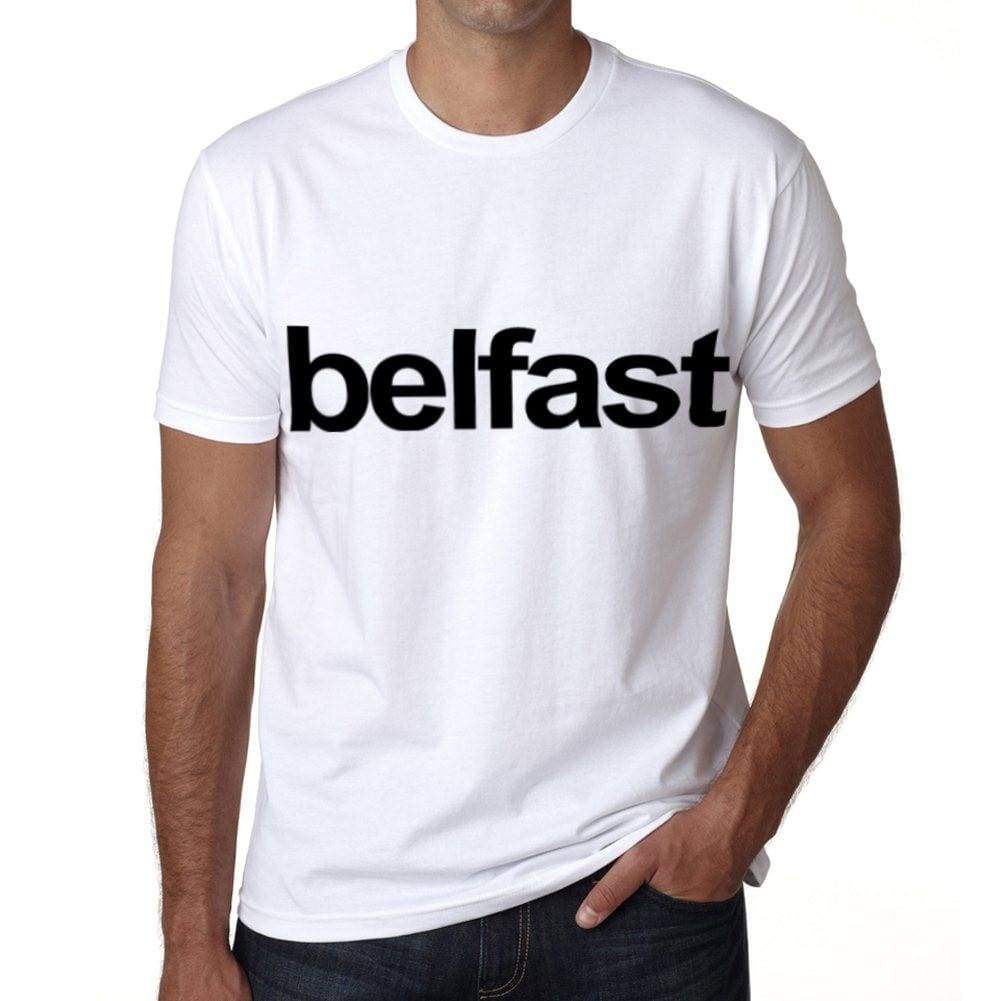 Belfast Mens Short Sleeve Round Neck T-Shirt 00047