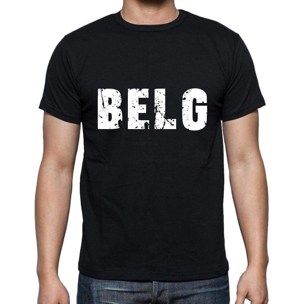 Belg Mens Short Sleeve Round Neck T-Shirt 00003 - Casual