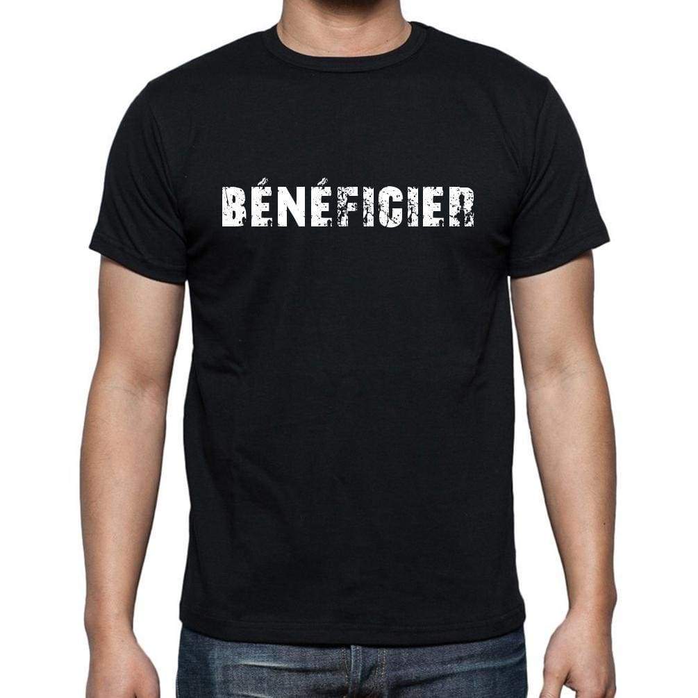 Bénéficier French Dictionary Mens Short Sleeve Round Neck T-Shirt 00009 - Casual