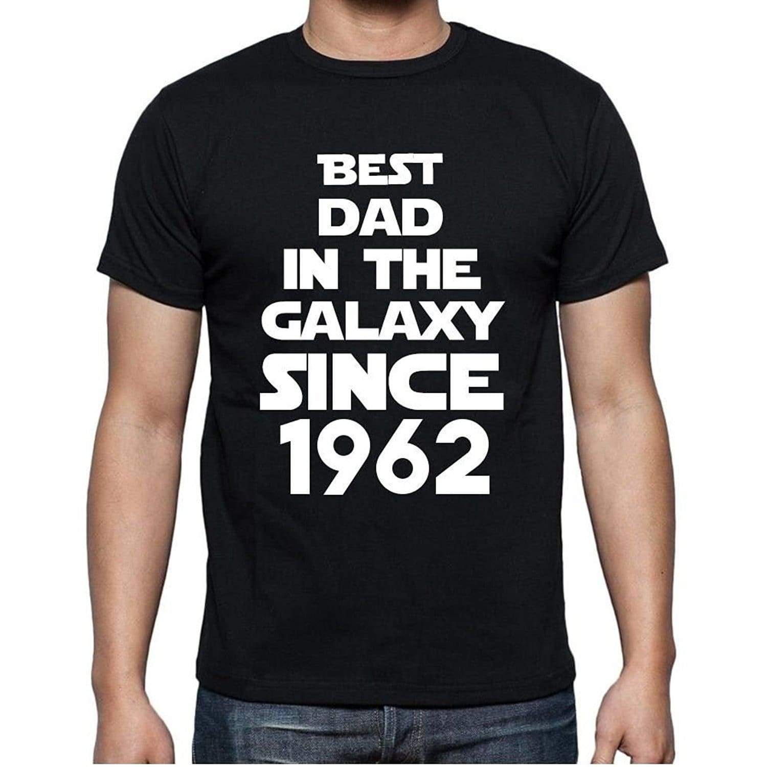 Best Dad 1962 Best Dad Mens T Shirt Black Birthday Gift 00112 - Black / Xs - Casual