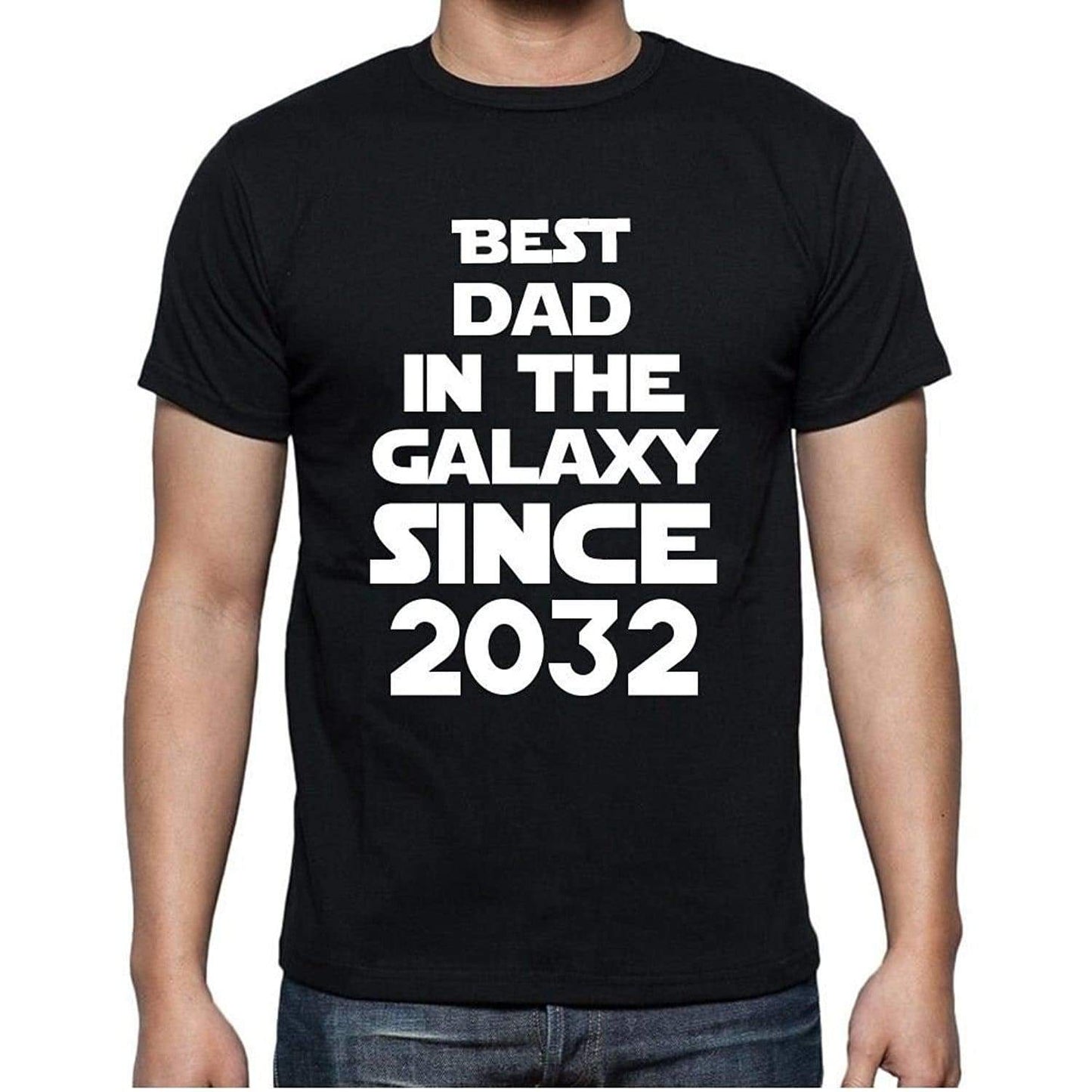 Best Dad 2032 Best Dad Mens T Shirt Black Birthday Gift 00112 - Black / Xs - Casual