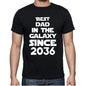 Best Dad 2036 Best Dad Mens T Shirt Black Birthday Gift 00112 - Black / Xs - Casual