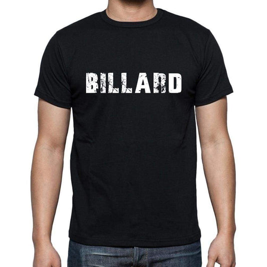 Billard Mens Short Sleeve Round Neck T-Shirt - Casual
