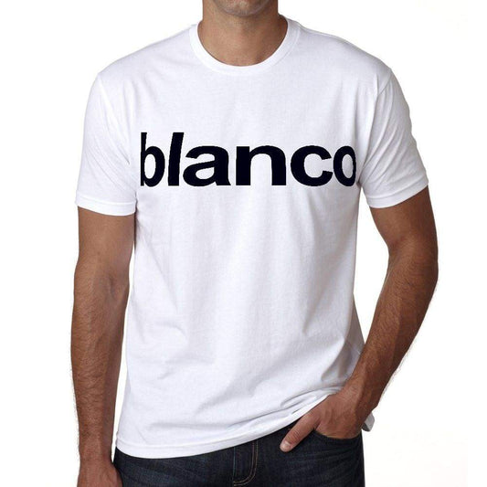 Blanco Mens Short Sleeve Round Neck T-Shirt 00052