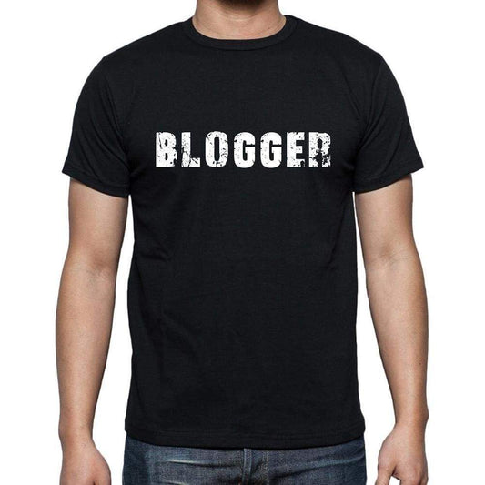 Blogger Mens Short Sleeve Round Neck T-Shirt 00022 - Casual