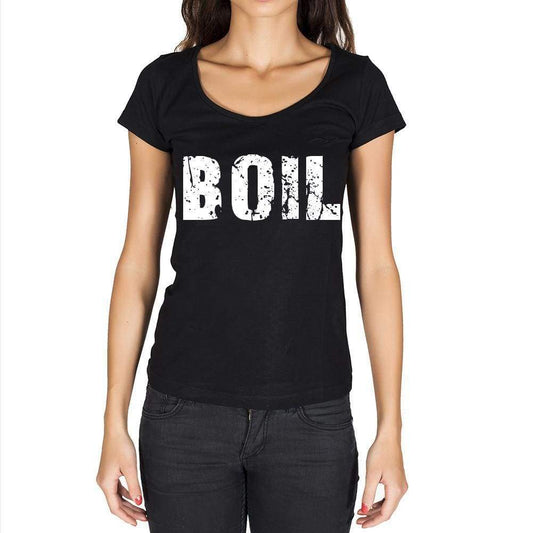 Boil Womens Short Sleeve Round Neck T-Shirt - Casual