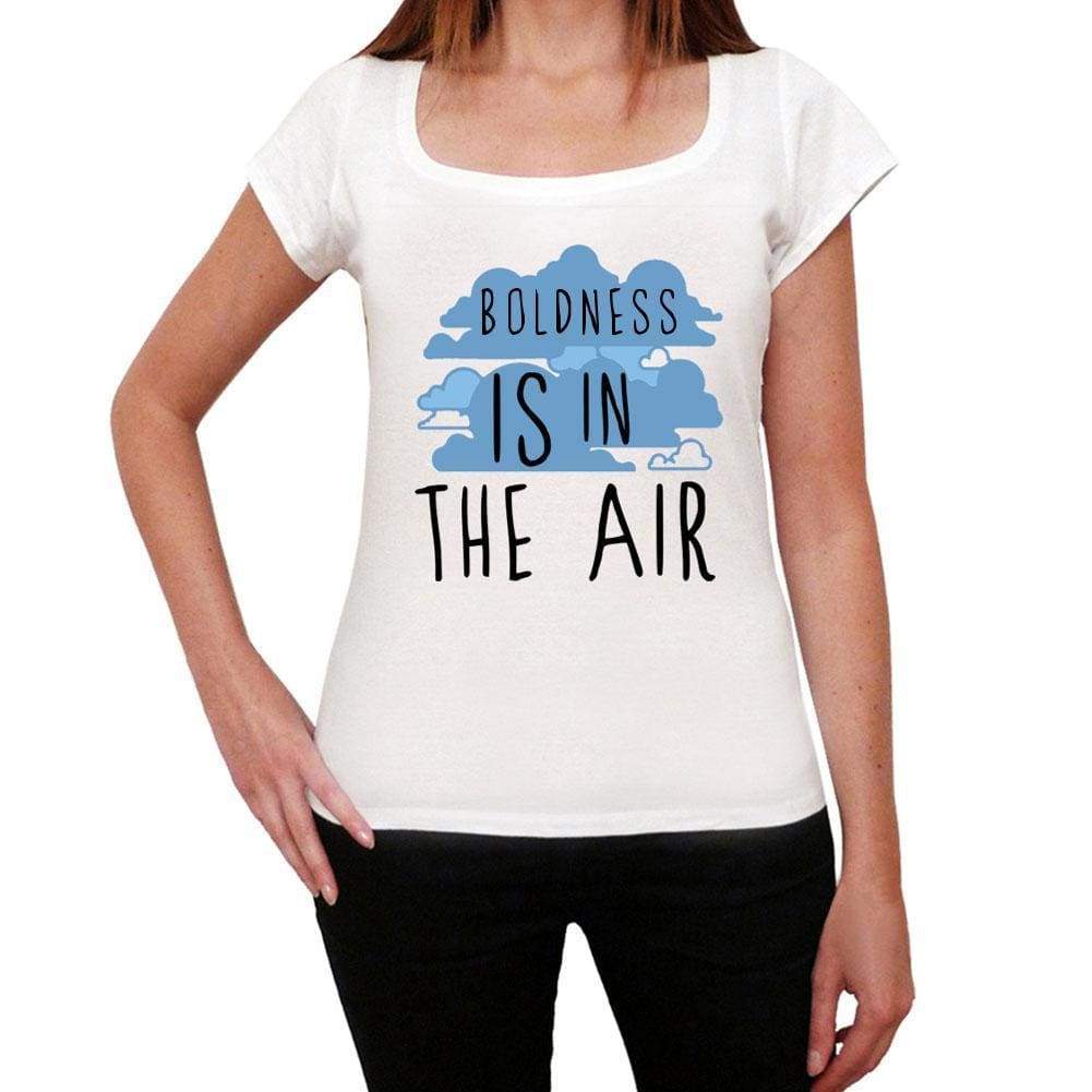 Boldness In The Air White Womens Short Sleeve Round Neck T-Shirt Gift T-Shirt 00302 - White / Xs - Casual