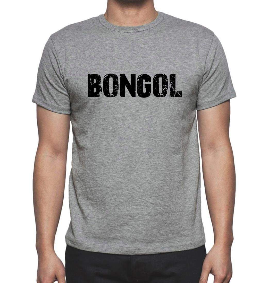 Bongol Grey Mens Short Sleeve Round Neck T-Shirt 00018 - Grey / S - Casual