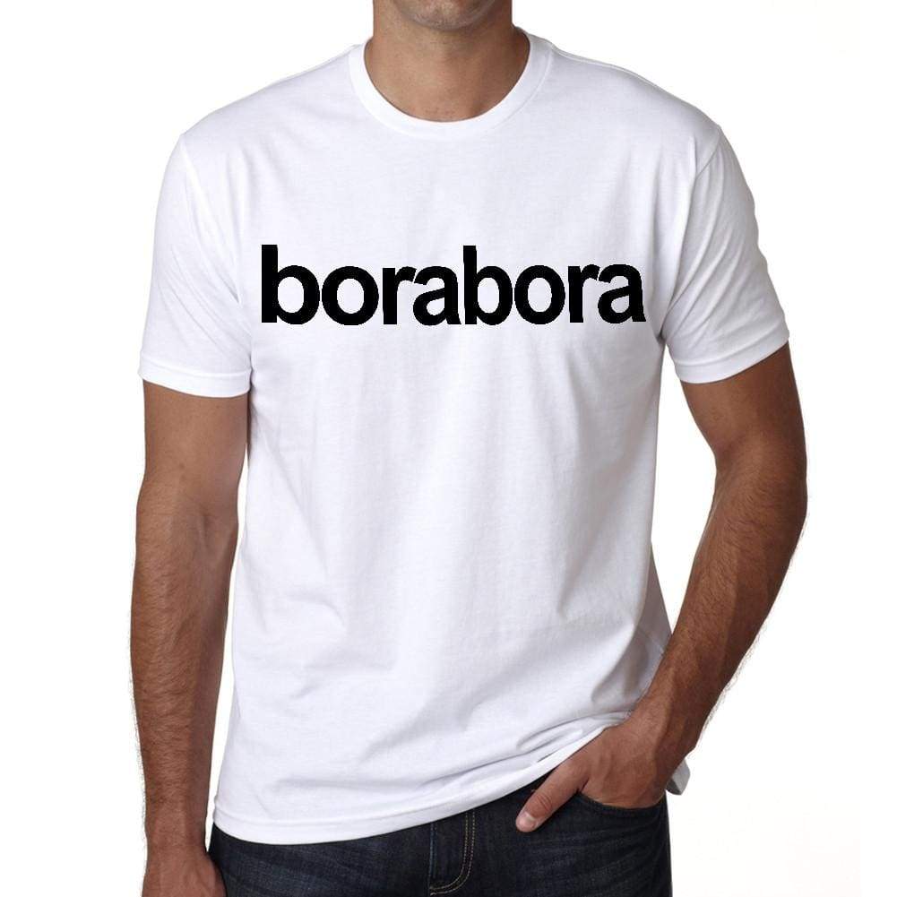 Bora Bora Tourist Attraction Mens Short Sleeve Round Neck T-Shirt 00071