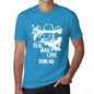 Bowling Real Men Love Bowling Mens T Shirt Blue Birthday Gift 00541 - Blue / Xs - Casual