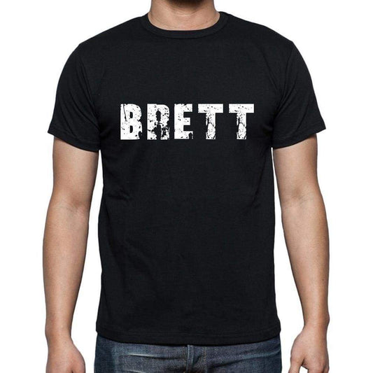 Brett Mens Short Sleeve Round Neck T-Shirt - Casual