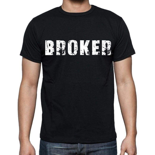 Broker Mens Short Sleeve Round Neck T-Shirt - Casual
