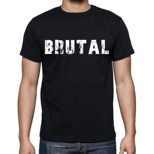 Brutal Mens Short Sleeve Round Neck T-Shirt - Casual