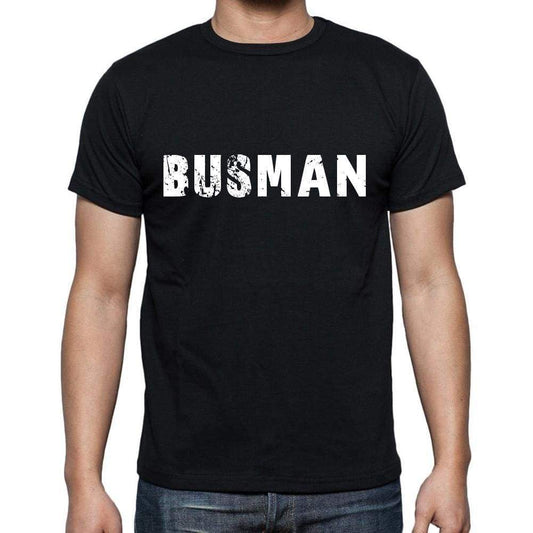 Busman Mens Short Sleeve Round Neck T-Shirt 00004 - Casual