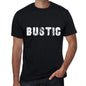 Bustic Mens Vintage T Shirt Black Birthday Gift 00554 - Black / Xs - Casual