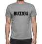 Buzios Grey Mens Short Sleeve Round Neck T-Shirt 00018 - Grey / S - Casual