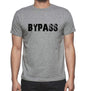 Bypass Grey Mens Short Sleeve Round Neck T-Shirt 00018 - Grey / S - Casual
