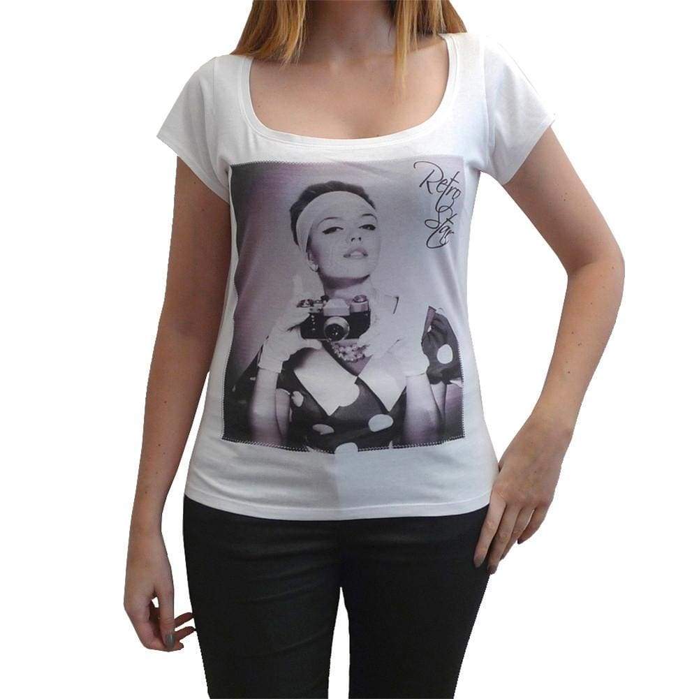 Camera Girl Womens T-Shirt Picture Celebrity 00038