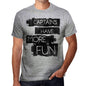 Captains Have More Fun Mens T Shirt Grey Birthday Gift 00532 - Grey / S - Casual