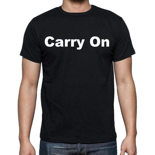 Carry On Mens Short Sleeve Round Neck T-Shirt - Casual