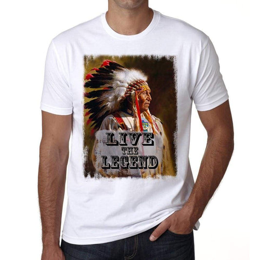 Chief Bald Eagle Tshirt David Bald Eagle Tshirt Live The Legend Tshirt Mens White Tee 00246