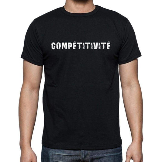 Compétitivité French Dictionary Mens Short Sleeve Round Neck T-Shirt 00009 - Casual