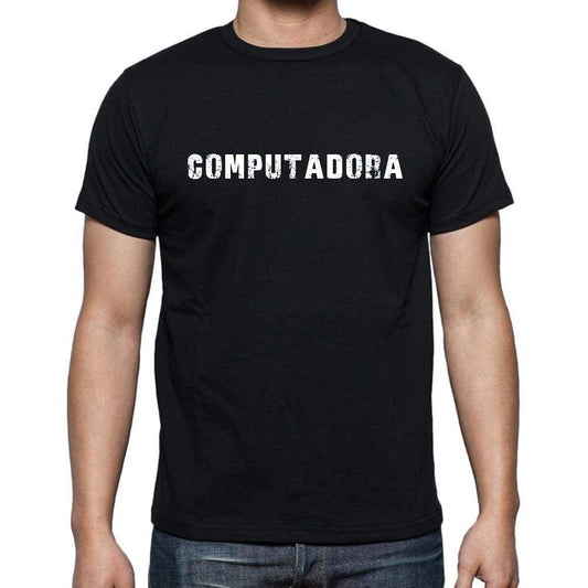 Computadora Mens Short Sleeve Round Neck T-Shirt - Casual