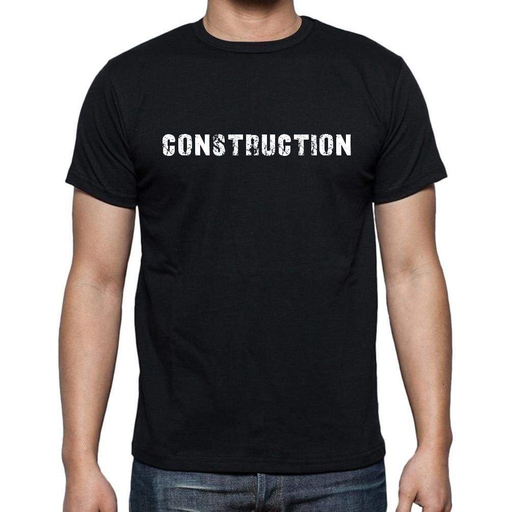 Construction French Dictionary Mens Short Sleeve Round Neck T-Shirt 00009 - Casual