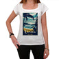Coreca Pura Vida Beach Name White Womens Short Sleeve Round Neck T-Shirt 00297 - White / Xs - Casual