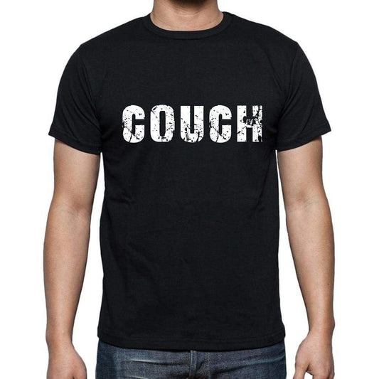 Couch Mens Short Sleeve Round Neck T-Shirt - Casual