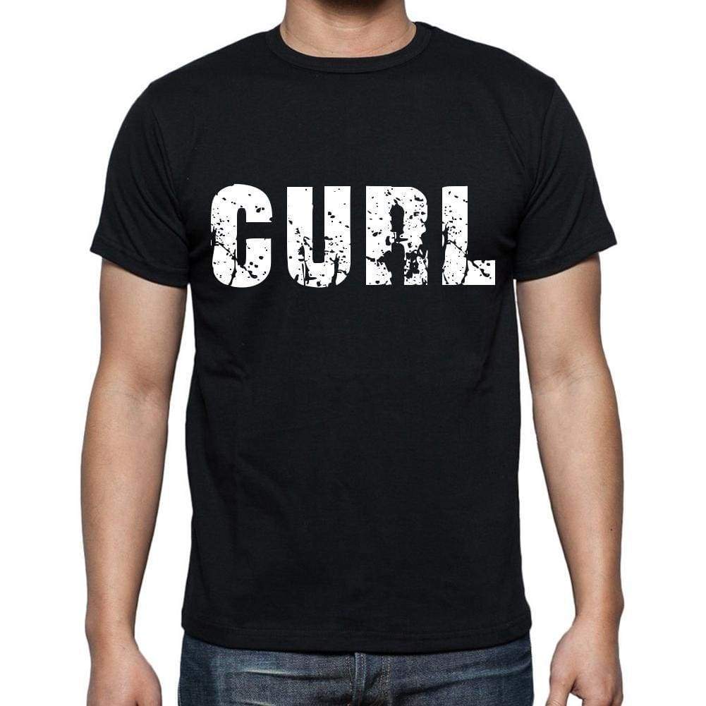 Curl Mens Short Sleeve Round Neck T-Shirt 00016 - Casual