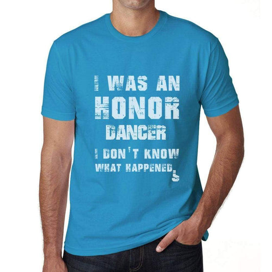 Dancer What Happened Blue Mens Short Sleeve Round Neck T-Shirt Gift T-Shirt 00322 - Blue / S - Casual